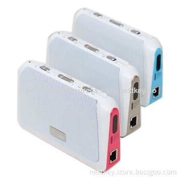 3-in-1 Mini 150Mbps Portable Power Stations for iPhone, Support Repeater in Wireless, 5V/2A OutputNew